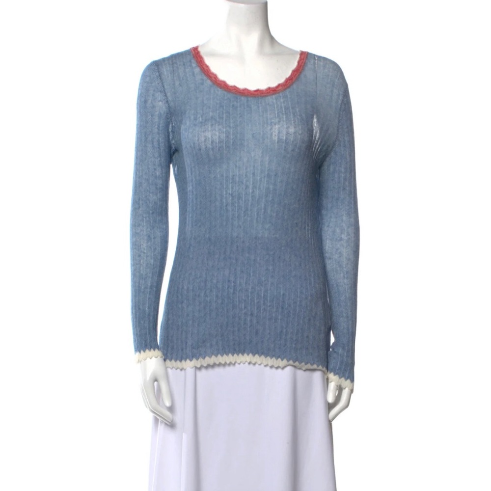 Isabel Marant Etoile Scoop Neck Long Sleeve Top - Picture 6 of 16
